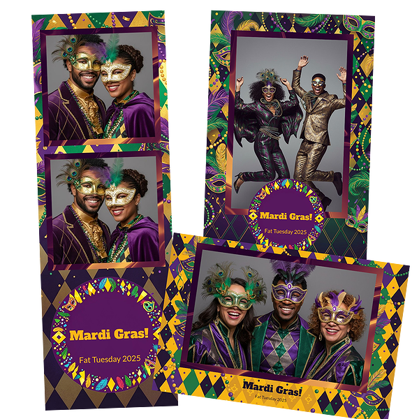 Mardi Gras Harlequin Celebration