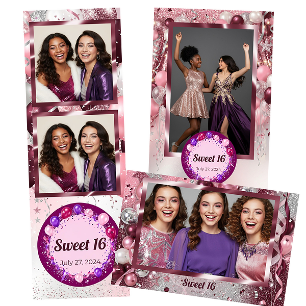 Glamorous Sweet 16 Glitter