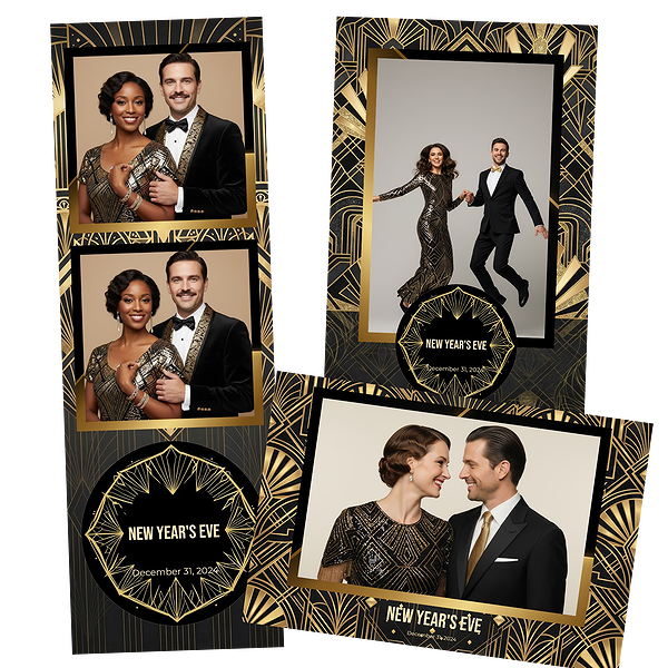 Art Deco Black And Gold