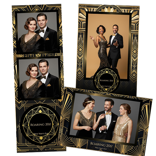 Art Deco Gold Night