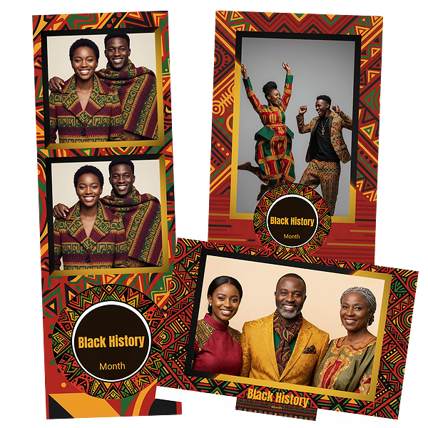 Black History Month Tribal Pattern