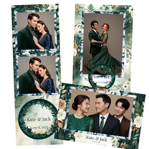Emerald Botanical Romance