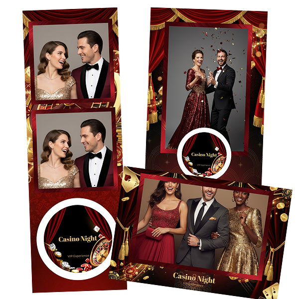 Glamorous Red Casino Night