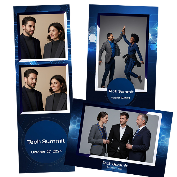 Blue Tech Conference Modern