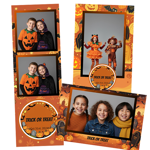 Playful Trick Or Treat Graveyard