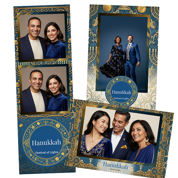 Vintage Gold Hanukkah