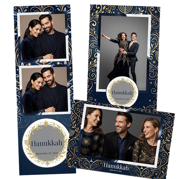 Elegant Midnight Hanukkah