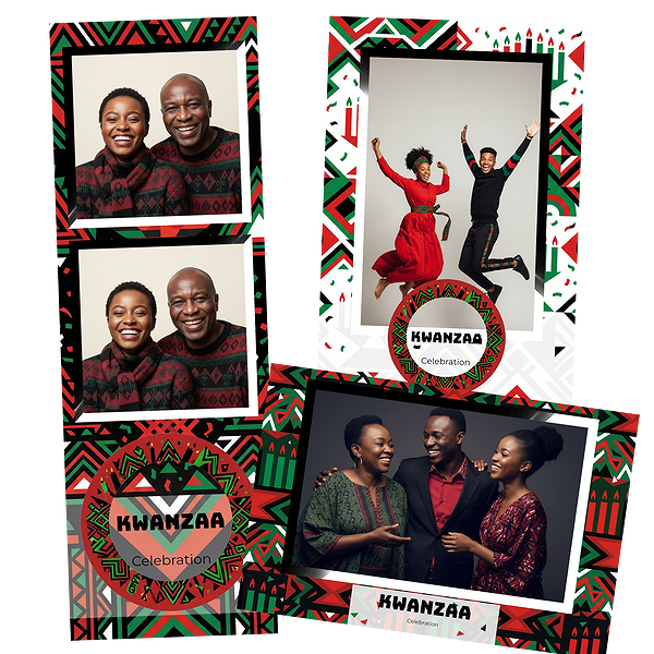 Geometric Kwanzaa Celebration