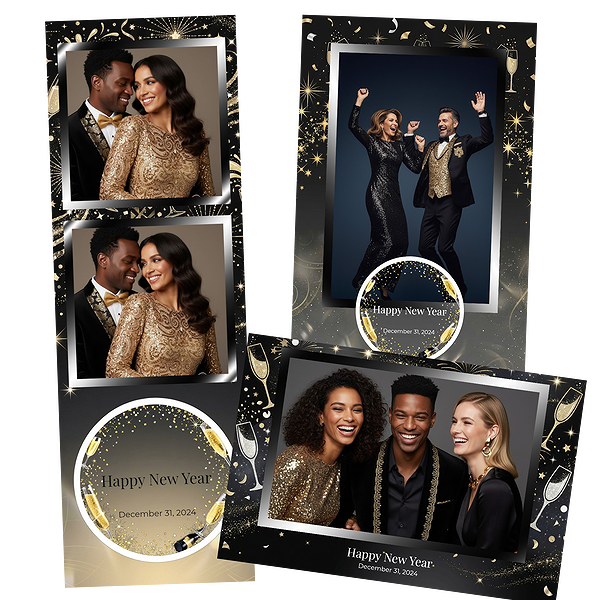 Glamorous Black Gold Celebration