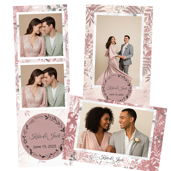 Romantic Pink Botanical