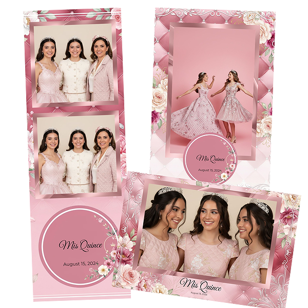 Pink Quilted Quinceaera