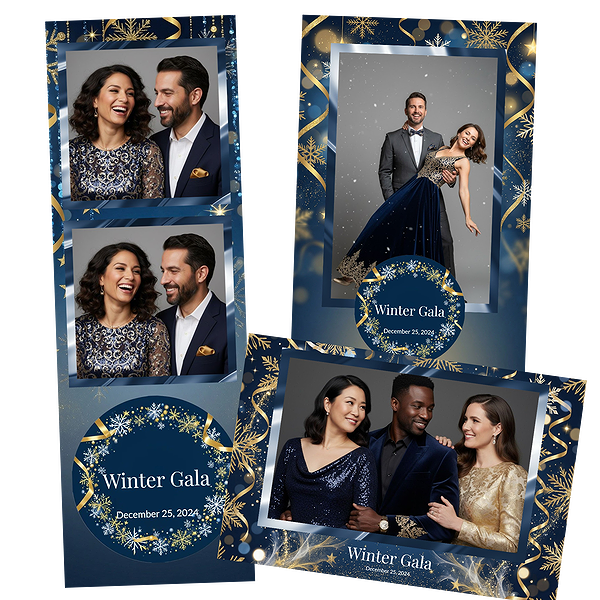 Elegant Blue Winter Gala