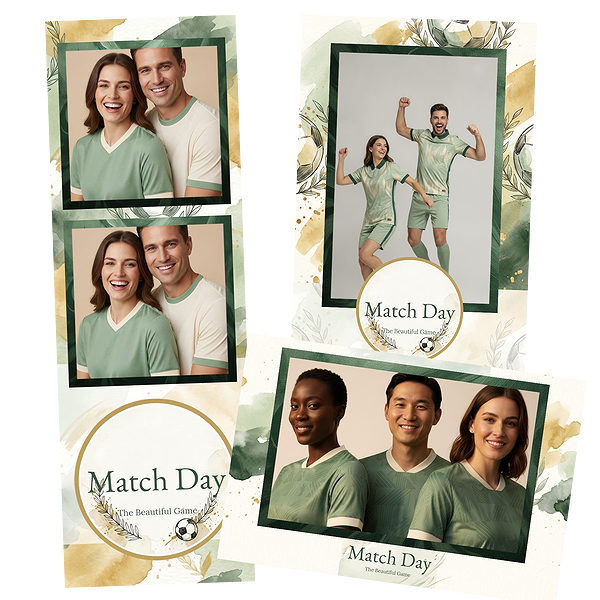 Watercolor Match Day