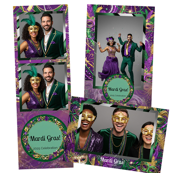 Green Gold Mardi Gras Sparkles