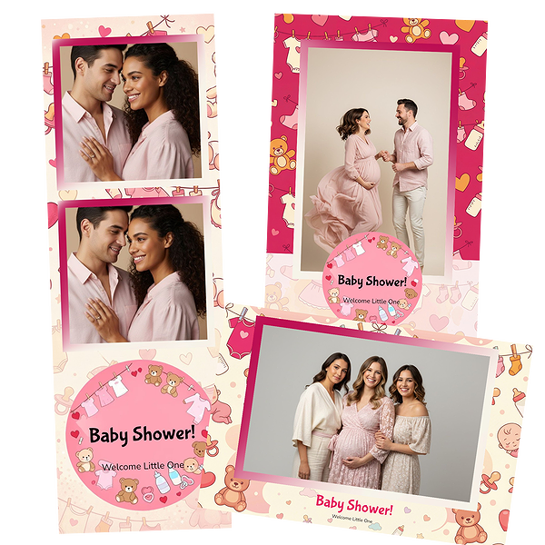 Pink Polka Dot Baby Shower