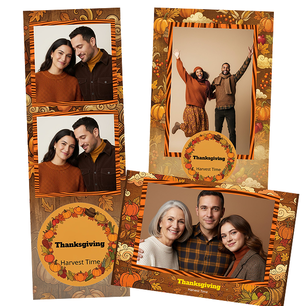 Watercolor Autumn Botanical Thanksgiving