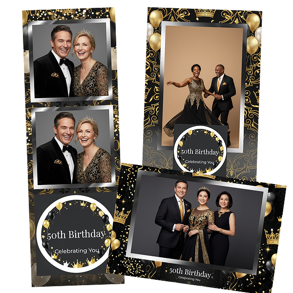 Gold Glitter Birthday Party