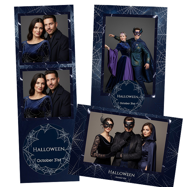 Midnight Spiderweb Halloween