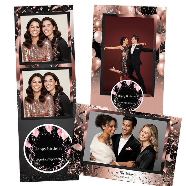 Glamorous Rose Gold Birthday