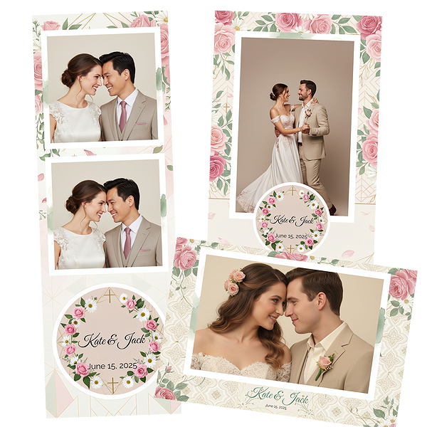 Romantic Pink Rose Wedding