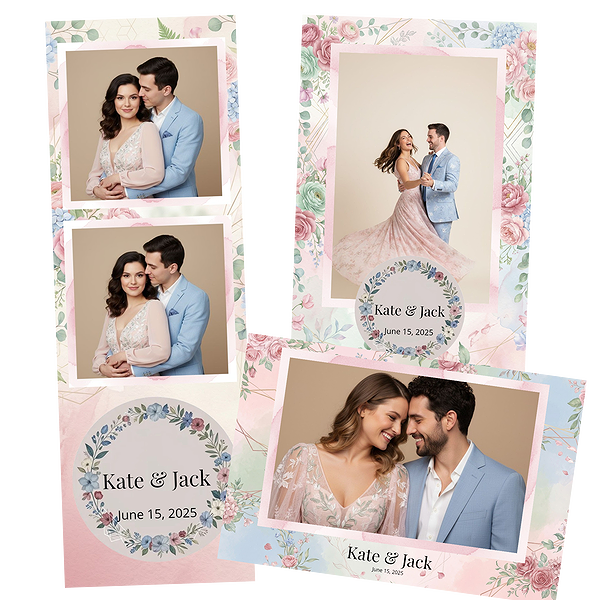 Romantic Pastel Floral Wedding