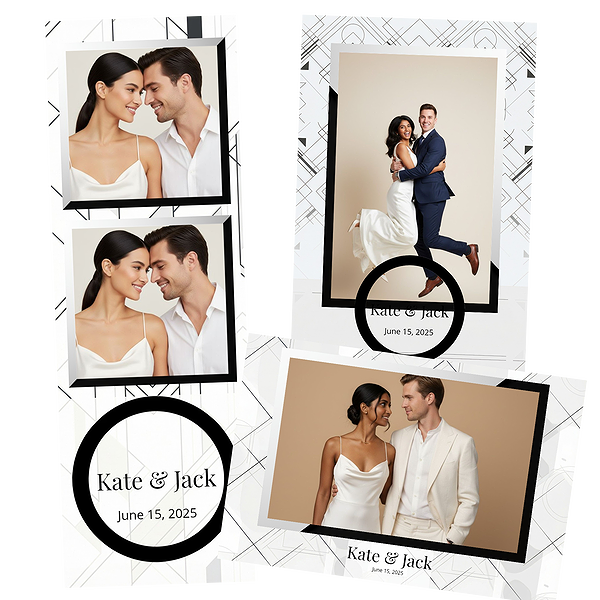 Minimalist Monogram Wedding 2