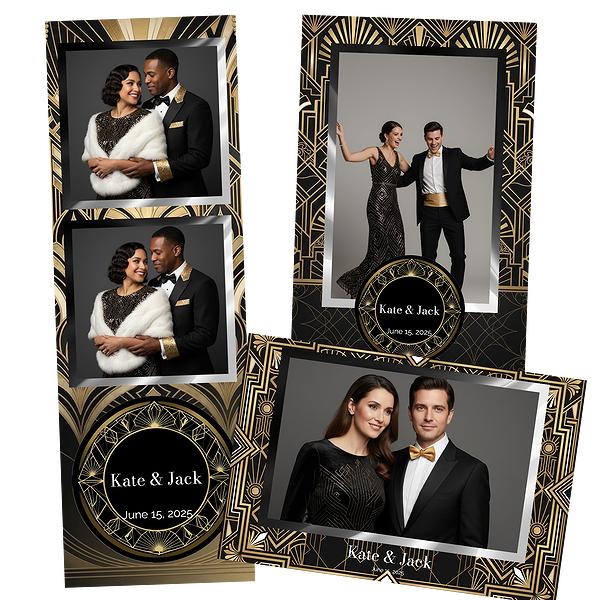 Art Deco Gold Wedding