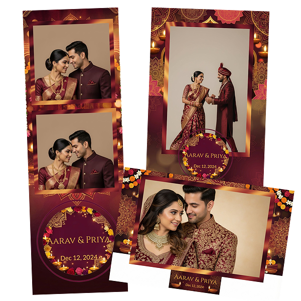 Traditional Indian Diya Wedding
