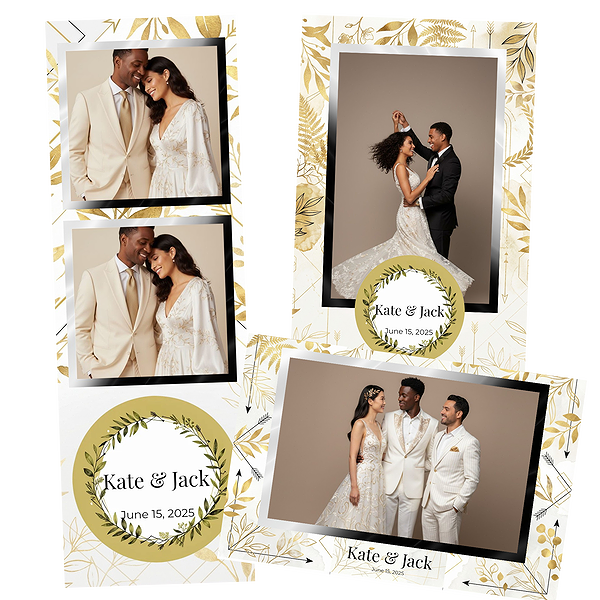Golden Botanical Wedding