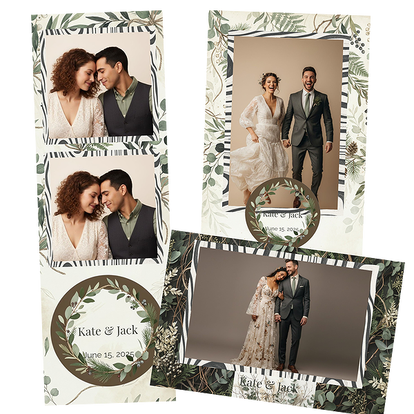 Rustic Greenery Botanical Wedding