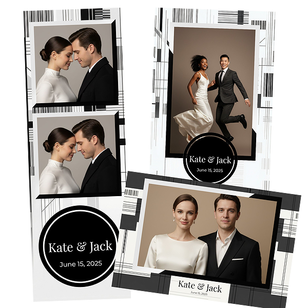 Minimalist Editorial Magazine Wedding