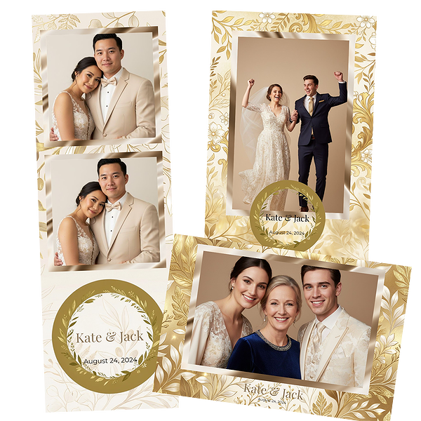 Gold Leaf Wedding Foliage