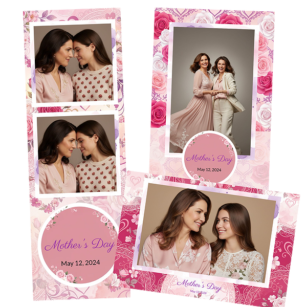 Pink Floral Mothers Day