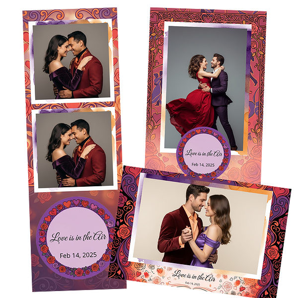 Red Rose Heart Wedding