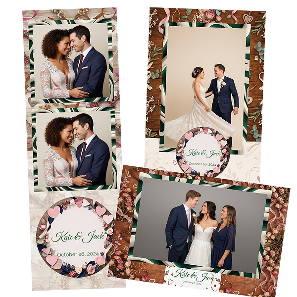 Rustic Wood Floral Wedding