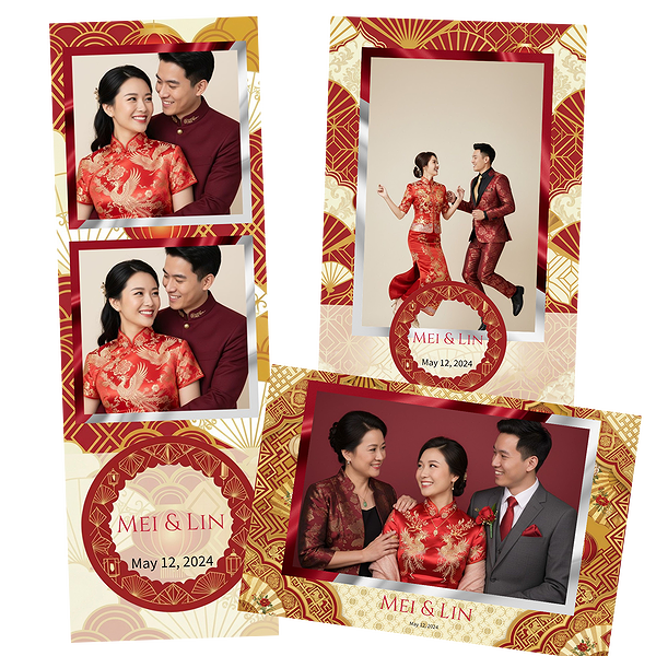 Red Gold Chinese Wedding