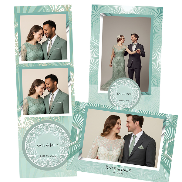 Sage Green Hexagon Wedding