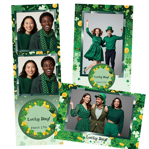 Saint Patricks Day Lucky Shamrocks