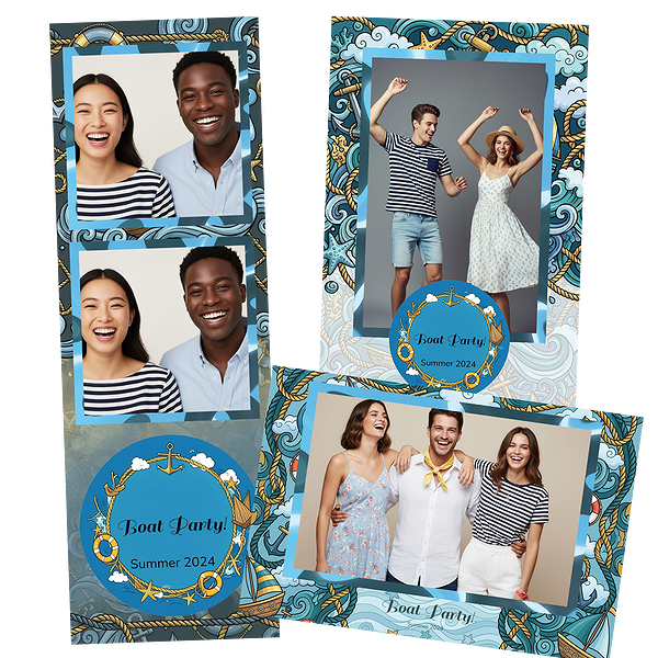 Blue Boat Nautical Party