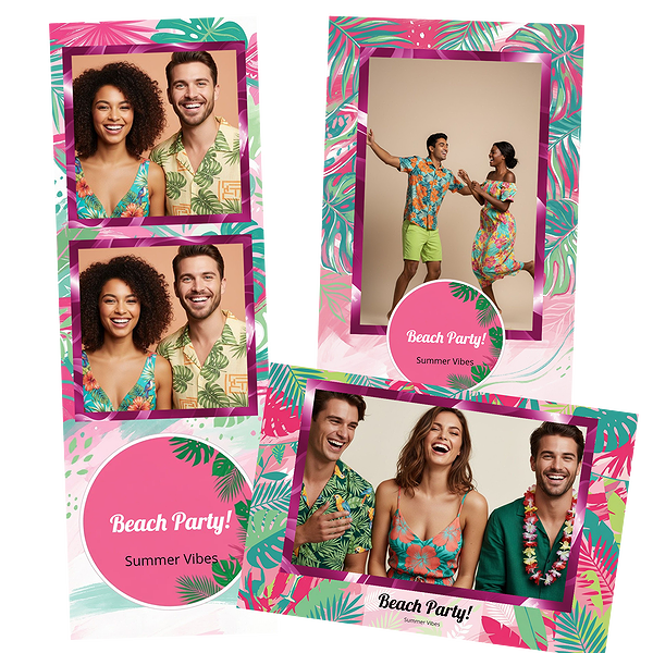 Tropical Summer Beach Party