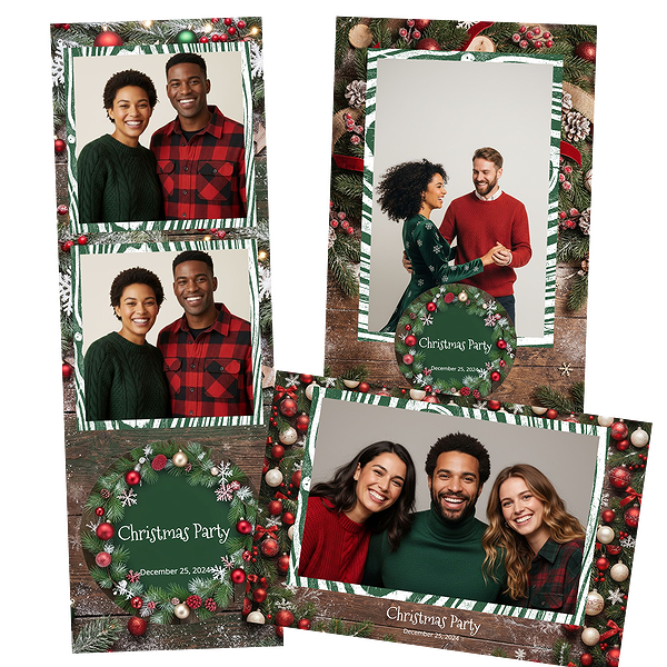 Rustic Pine Christmas Party