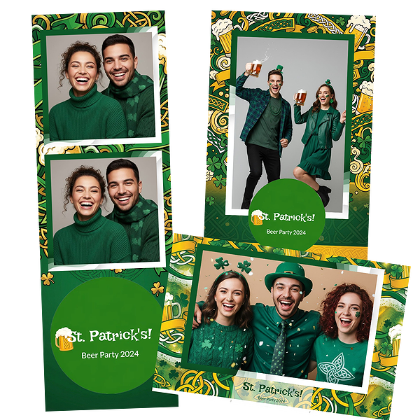 Green St Patricks Beer Party