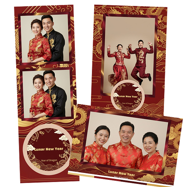 Golden Dragon Lunar New Year 2