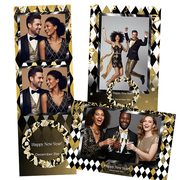 Glamorous Harlequin Nye