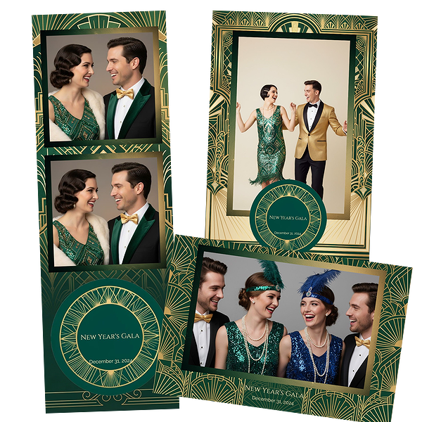 Emerald Art Deco New Year