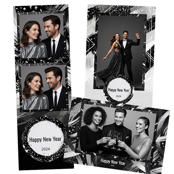Modern Silver Brush Stroke Nye