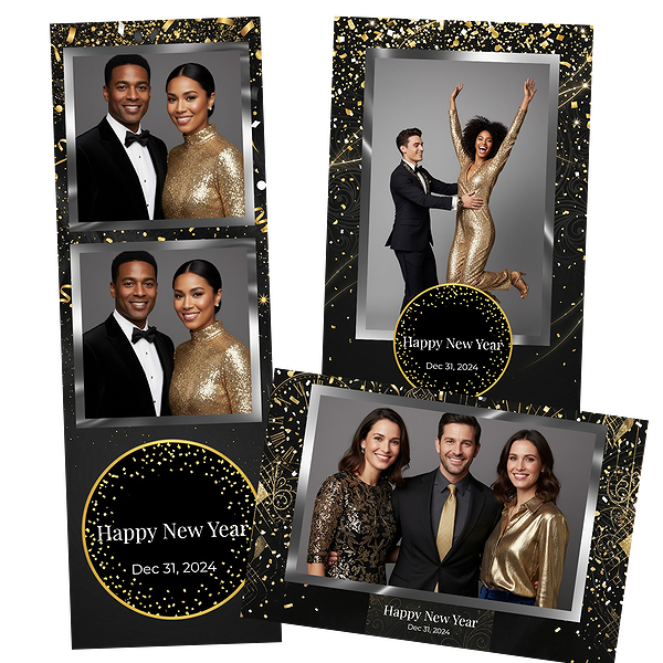 Elegant Dark New Year