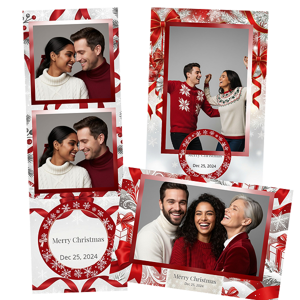 Classic Red Ribbon Christmas