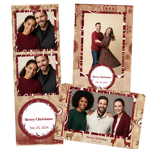 Rustic Red Reindeer Christmas