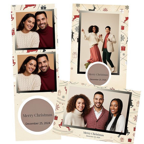 Minimal Cream Christmas